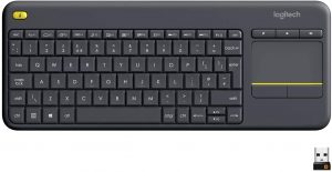 Teclado inalámbrico con ratón incorporado K400 Plus - Los mejores teclados inalámbricos para el ordenador que comprar por internet - Comprar el mejor teclado inalámbrico
