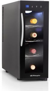Vinoteca Orbegozo VT 415 de 4 botellas - Las mejores vinotecas que comprar por internet - Mejor vinoteca pequeña del mercado