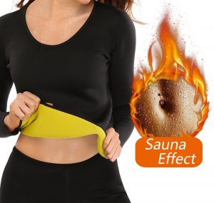 Camiseta reductora quemagrasas de NOVECASA para mujeres - Las mejores camisetas quemagrasas del mercado 2 - Camisetas de sudoración