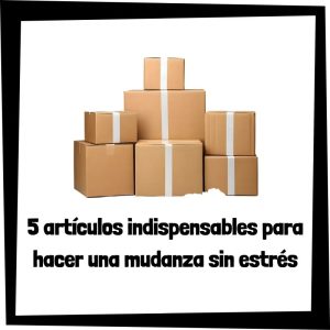 5 Artículos Indispensables Para Hacer Una Mudanza Sin Estrés